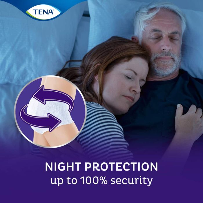 TENA Pants Night Plus XL (1700ml) 10 Pack - night protection