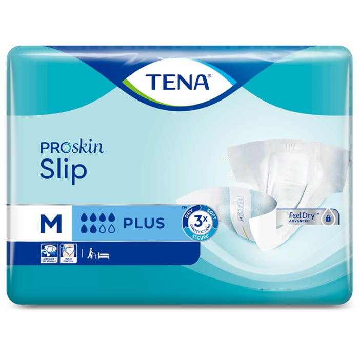 TENA Slip Plus Medium (2165ml) 30 Pack