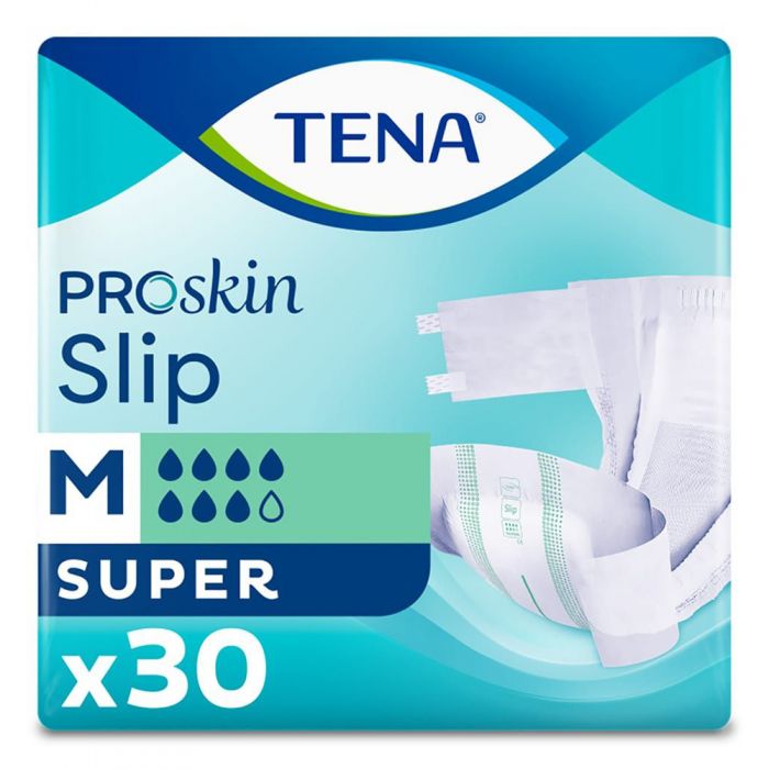 TENA Slip Super Medium (2500ml) 30 Pack