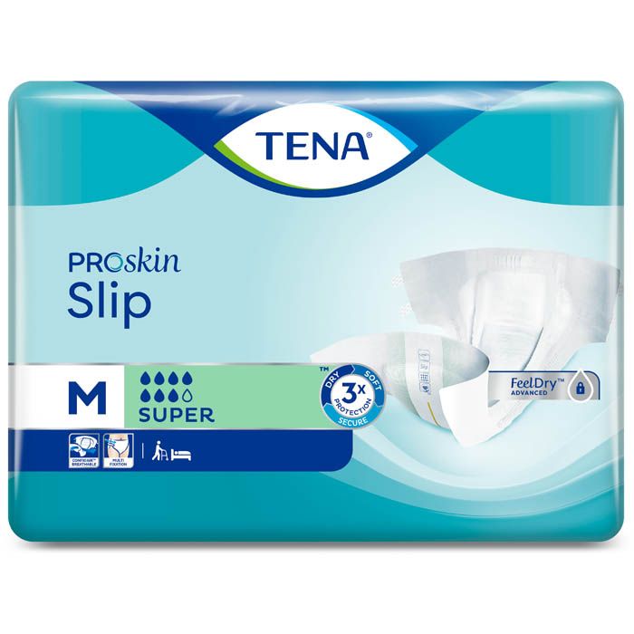 Multipack 3x TENA Slip Super Medium (2500ml) 30 Pack