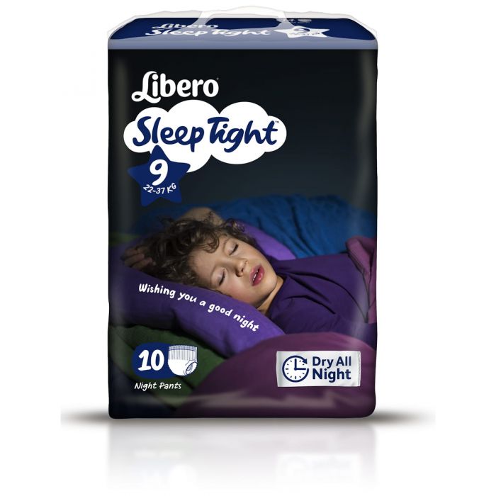 Libero Sleep Tight 9 (22-37kg) 10 Pack - Mobile