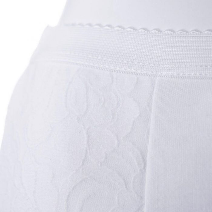 Women&apos;s Absorbent Lace Brief White (450ml) Small - Lace Close-Up