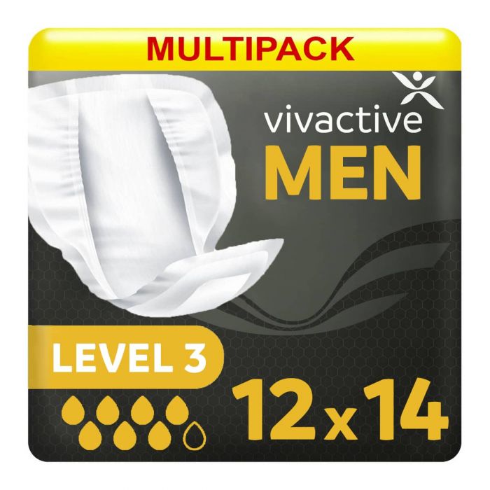 Multipack 12x Vivactive Men Level 3 (700ml) 14 Pack