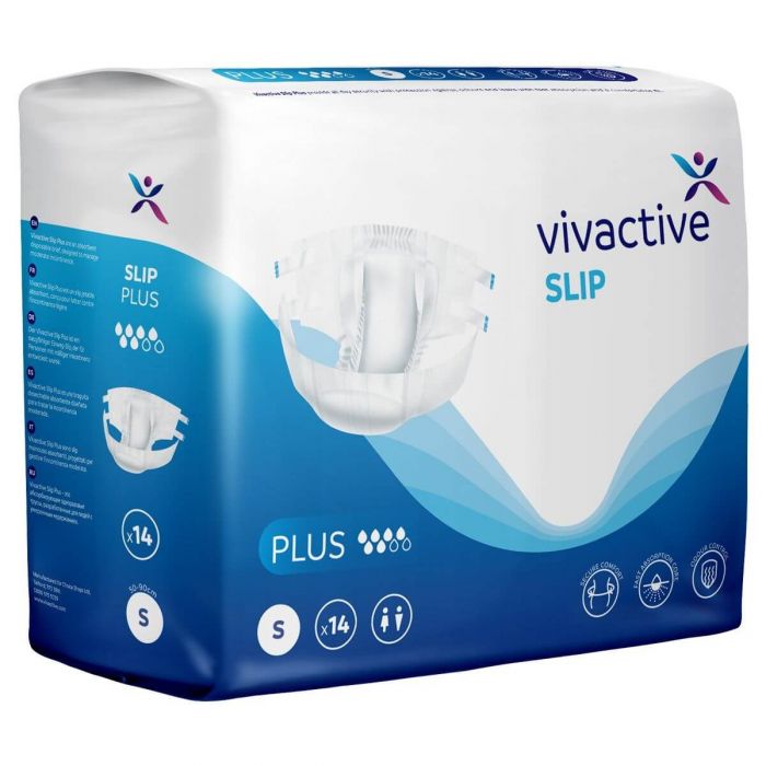Multipack 4x Vivactive Slip Plus Small (1800ml) 14 Pack