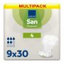 Multipack 9x Abena San Premium 4 (800ml) 30 Pack