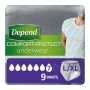 Depend Comfort-Protect for Men Large/X Large (1740ml) 9 Pack - mobile