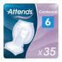Attends Contours 6 (1408ml) 35 Pack