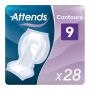 Attends Contours 9 (2598ml) 28 Pack