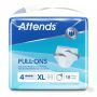 Attends Pull-Ons 4 X Large (900ml) 18 Pack - pack