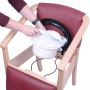Vivactive Commode and Bed Pan Bag Liners (900ml) 20 Pack - Liner In Use