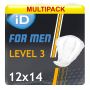 Multipack 12x iD for Men Level 3 (653ml) 14 Pack