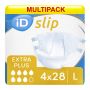 Multipack 4x iD Expert Slip Extra Plus Large (2950ml) 28 Pack