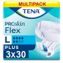 Multipack 3x TENA Flex Plus Large (2100ml) 30 Pack