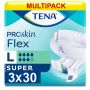 Multipack 3x TENA Flex Super Large (2500ml) 30 Pack