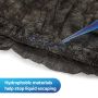 Vivactive Pants Maxi Black Large (2200ml) 10 Pack - hydrophobic cuffs
