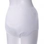 Ladies Waterproof Protective Brief - X Large - White - Back of pant
