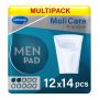 Multipack 12x MoliCare Premium Men Pouch (330ml) 14 Pack