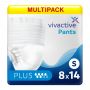 Multipack 8x Vivactive Pants Plus Small (1320ml) 14 Pack