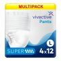 Multipack 2x Vivactive Pants Super XL (1950ml) 12 Pack