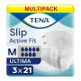 Multipack 3x TENA Slip Active Fit Ultima Medium (3700ml) 21 Pack