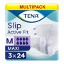 Multipack 3x TENA Slip Active Fit Maxi Medium (3270ml) 24 Pack