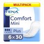 Multipack 6x TENA Comfort Mini Plus (300ml) 30 Pack
