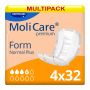 Multipack 4x MoliCare Premium Form Normal Plus (1493ml) 32 Pack