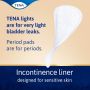 TENA Lights Sensitive Liners Normal (90ml) 24 Pack - inco