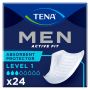 TENA Men Active Fit Absorbent Protector Level 1 (200ml) 24 Pack - mobile