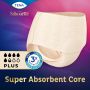 TENA Silhouette Plus Creme High Waist Pants Large (1010ml) 8 Pack - super absorbent core
