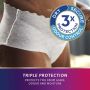 Multipack 6x TENA Silhouette Normal Blanc Low Waist Pants Medium (750ml) 6 Pack - triple protection