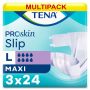 Multipack 3x TENA Slip Maxi Large (3699ml) 24 Pack