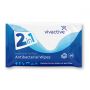 Multipack 12x Vivactive Antibacterial Hand & Surface Wipes - 50 Pack - Pack