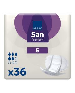 Abena San 5 (1200ml) 36 Pack - mobile