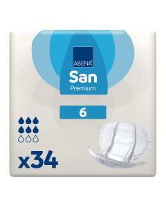 Abena San 6 (1600ml) 34 Pack