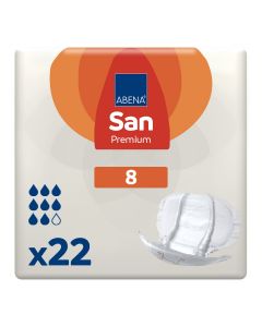 Abena San 8 (2500ml) 22 Pack - mobile