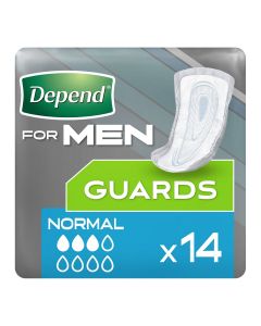 Depend Guards for Men Normal (464ml) 14 Pack - mobile