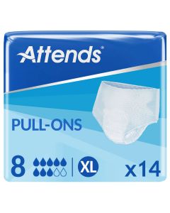 Attends Pull-Ons 8 XL (1974ml) 14 Pack