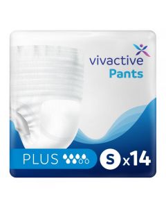 Vivactive Pants Plus Small (1320ml) 14 Pack