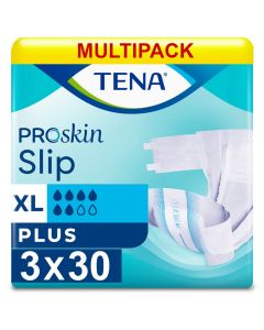 Multipack 3x TENA Slip Plus X Large (2559ml) 30 Pack