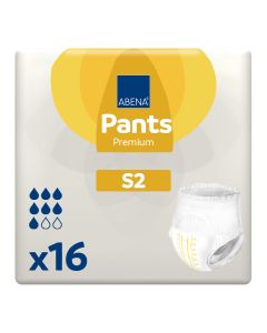 Abena Pants Premium S2 Small (1900ml) 16 Pack - mobile