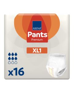 Abena Pants Premium XL1 XL (1400ml) 16 Pack - mobile