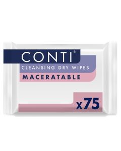 Conti Large Dry Wipes 75 Pack - mobile