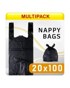 Multipack 2x Always Discreet Boutique Pants Plus Black Medium