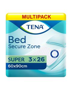Multipack 3x TENA Bed Super 60x90cm (2350ml) 26 Pack