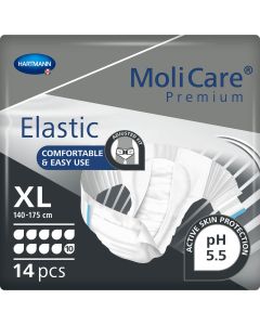 MoliCare Premium Elastic Maxi Plus XL (4200ml) 14 Pack - mobile