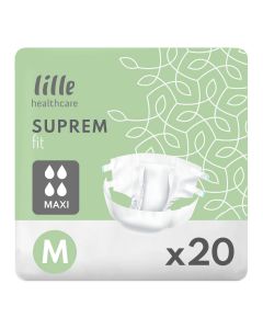 Lille Healthcare Suprem Fit Maxi Medium (3370ml) 20 Pack - mobile