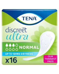 TENA Discreet Ultra Pad Normal (240ml) 16 Pack - mobile