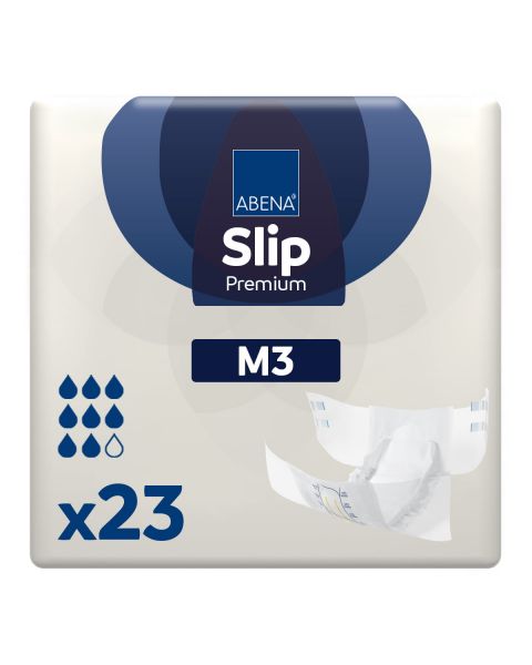 Abena Slip Premium M3 Medium (3100ml) 23 Pack