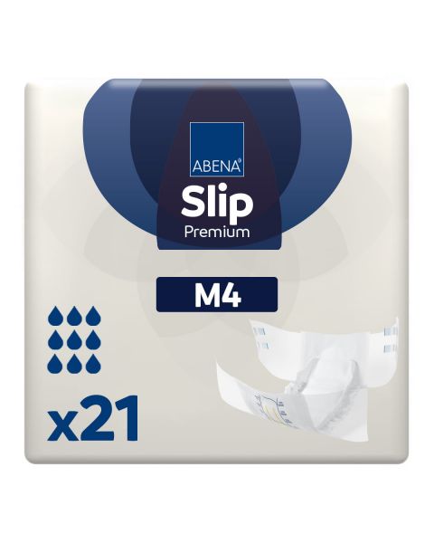 Abena Slip Premium M4 Medium (3600ml) 21 Pack